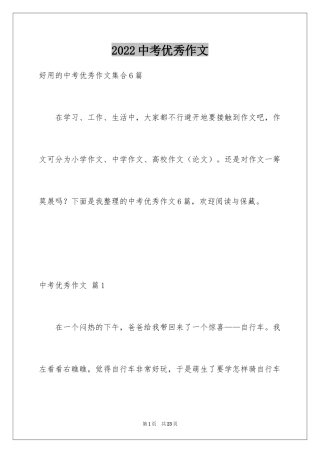 2024中考优秀作文_186