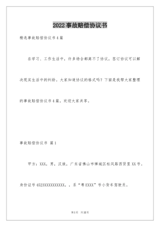 2024事故赔偿协议书_13