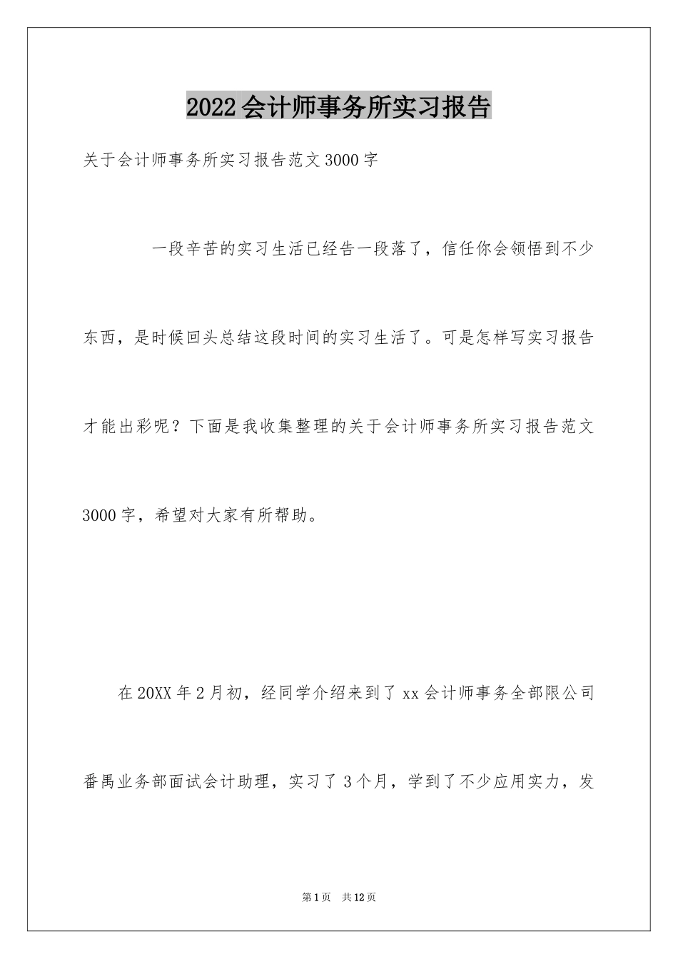 2024会计师事务所实习报告_9_第1页
