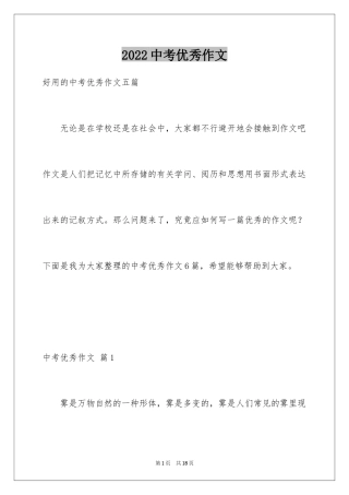 2024中考优秀作文_219