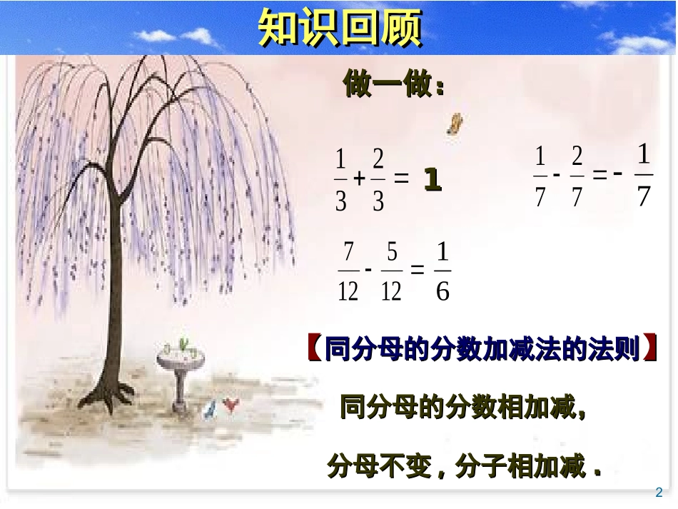 分式加减法课件_第2页
