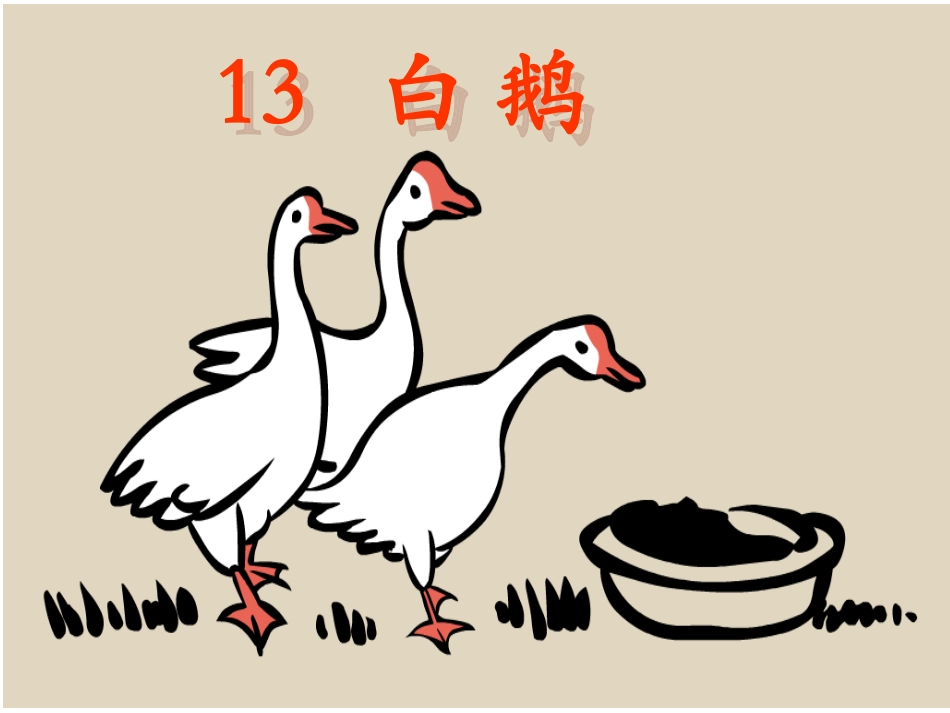 《白鹅》课件_第2页