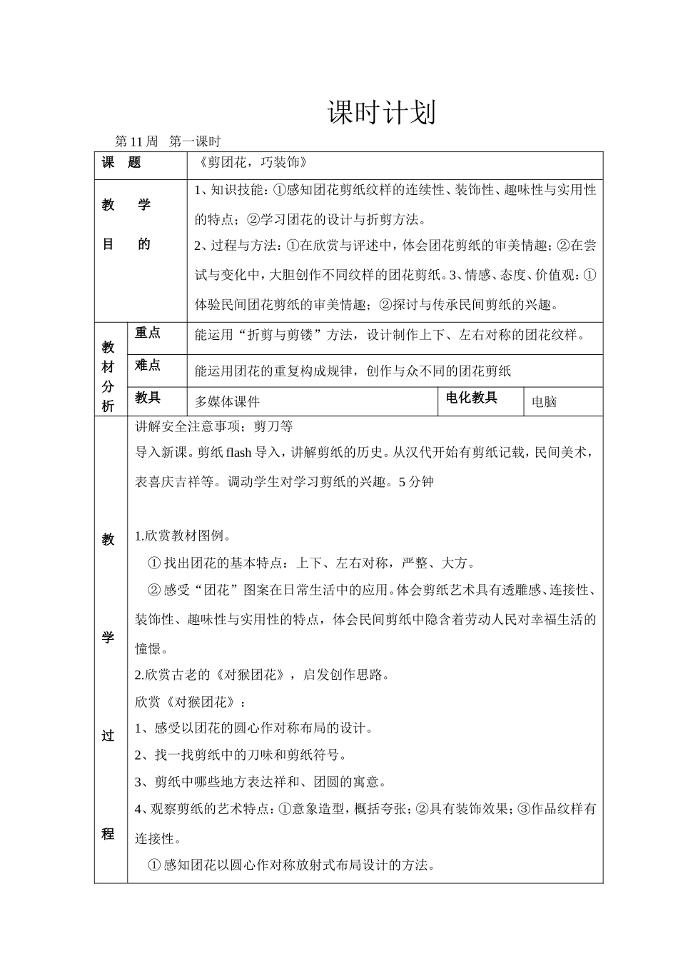 剪团花，巧装饰_第1页
