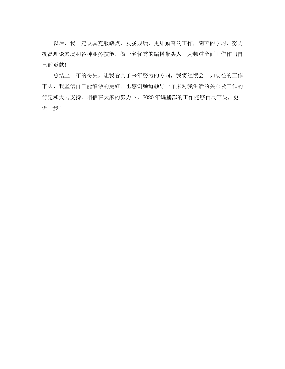 电视编辑年终总结_第3页