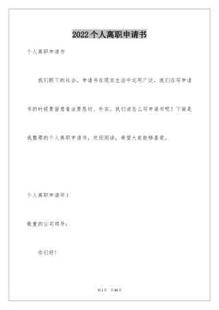 2024个人离职申请书_22