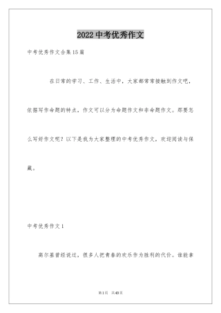 2024中考优秀作文_19