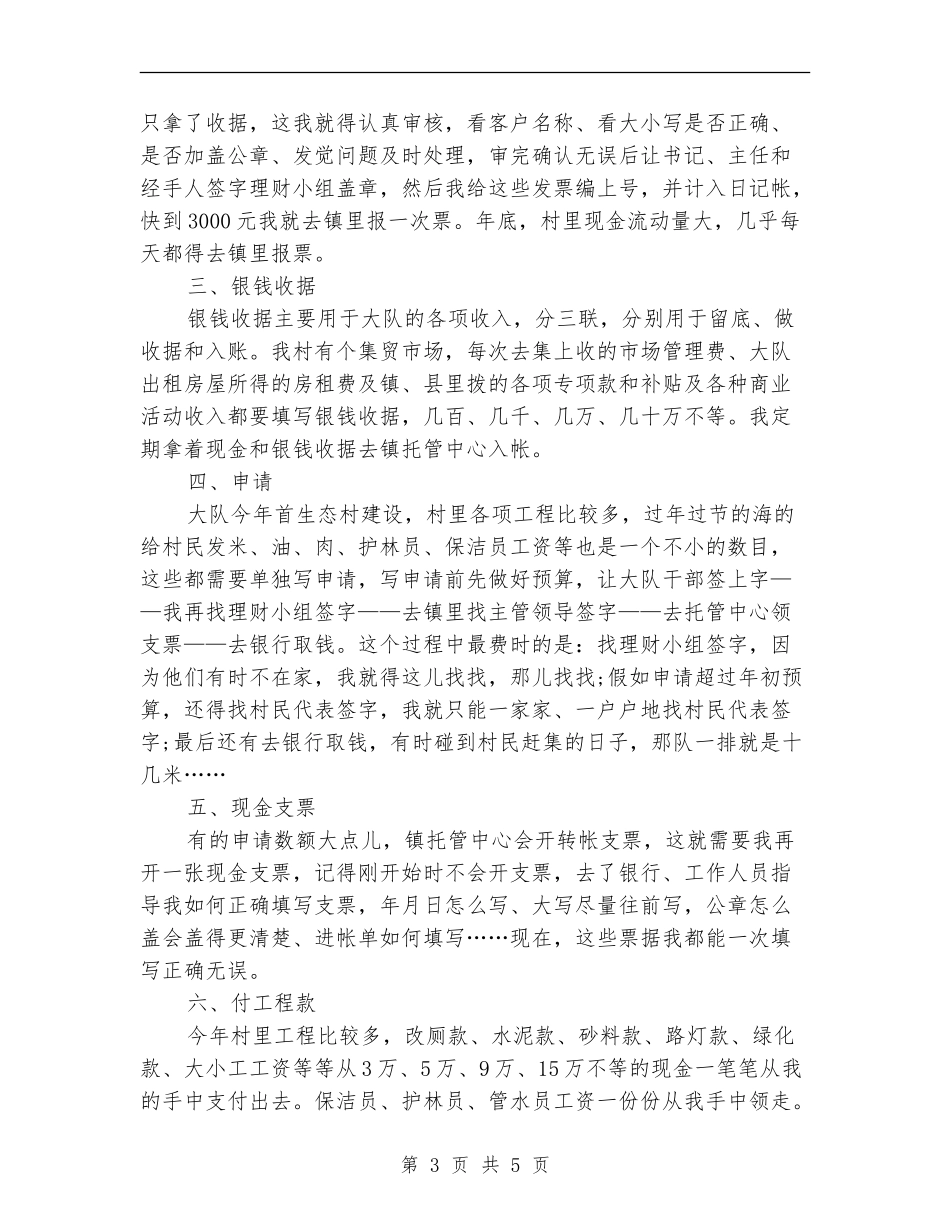 现金会计个人工作小结_第3页