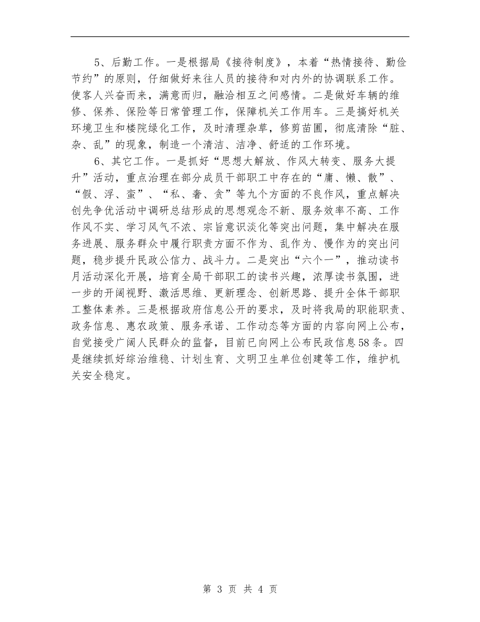 民政局党委工作总结_第3页