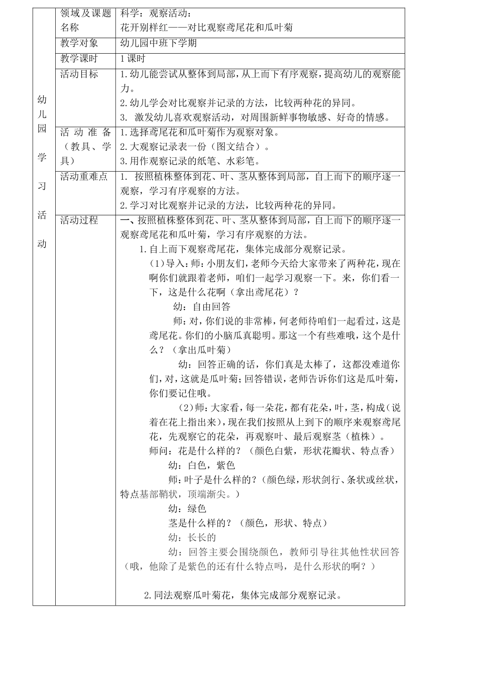 花开别样红科学教案_第1页