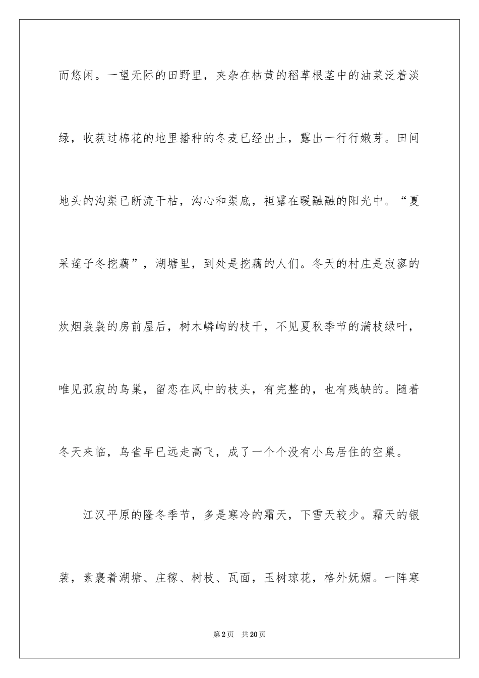 2024乡村叙事作文_第2页