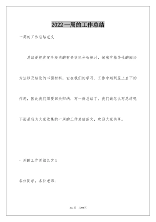 2024一周的工作总结_1