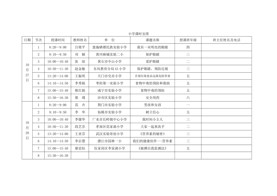 课时安排2015_第1页
