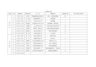 课时安排2015