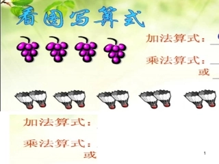 二年级数学上册第四单元表内乘法（一）：25的乘法口诀　课件