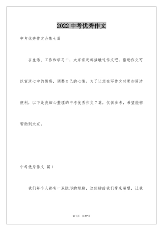 2024中考优秀作文_299