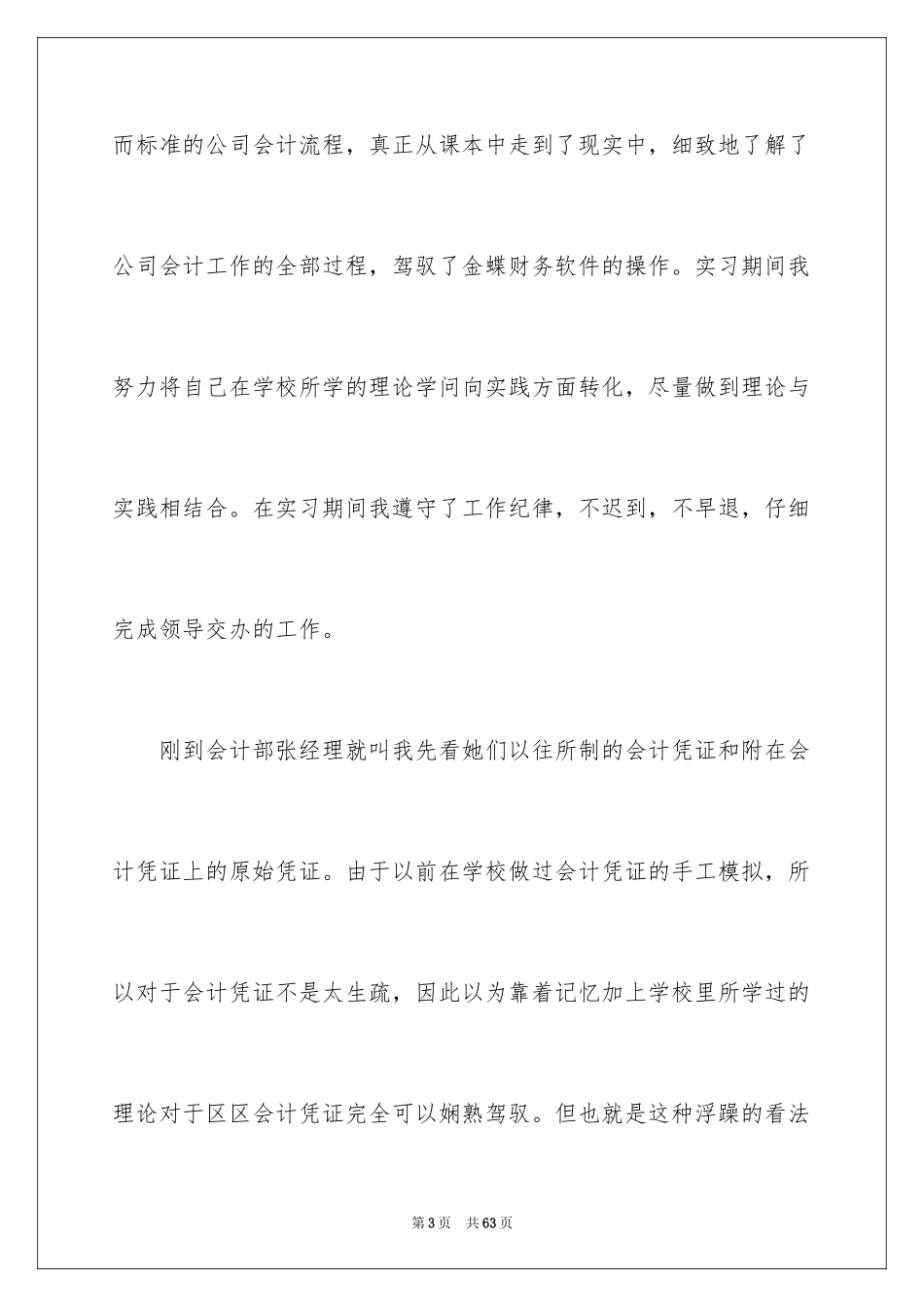 2024会计电算化的实习总结_1_第3页