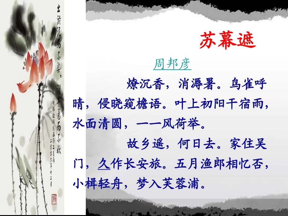 我的《苏幕遮》_第3页