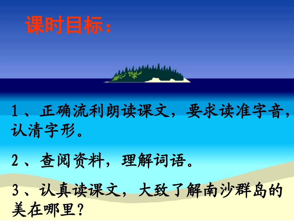 《美丽的南沙群岛》PPT课件_第2页