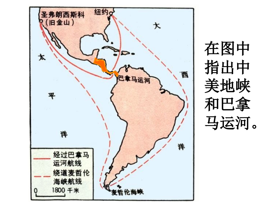 美洲张复习课件（湘教版七下）_第3页