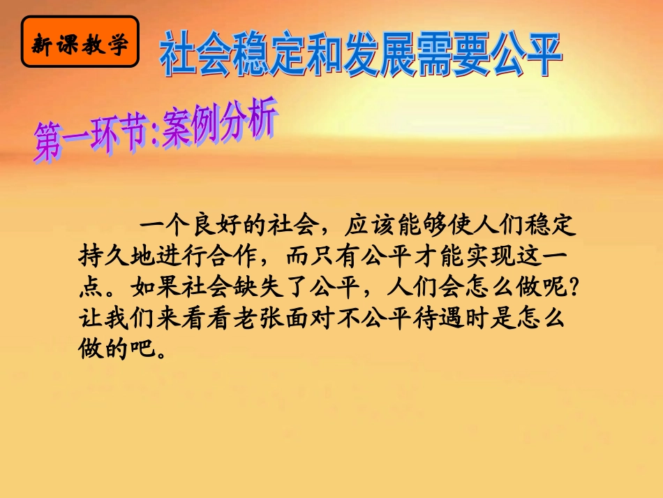 维护社会公平第一框第二课时_第3页