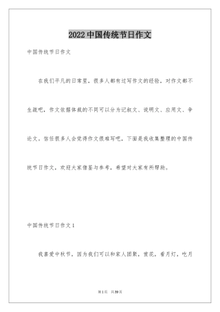 2024中国传统节日作文_10