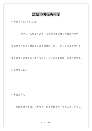 2024中考优秀作文_141