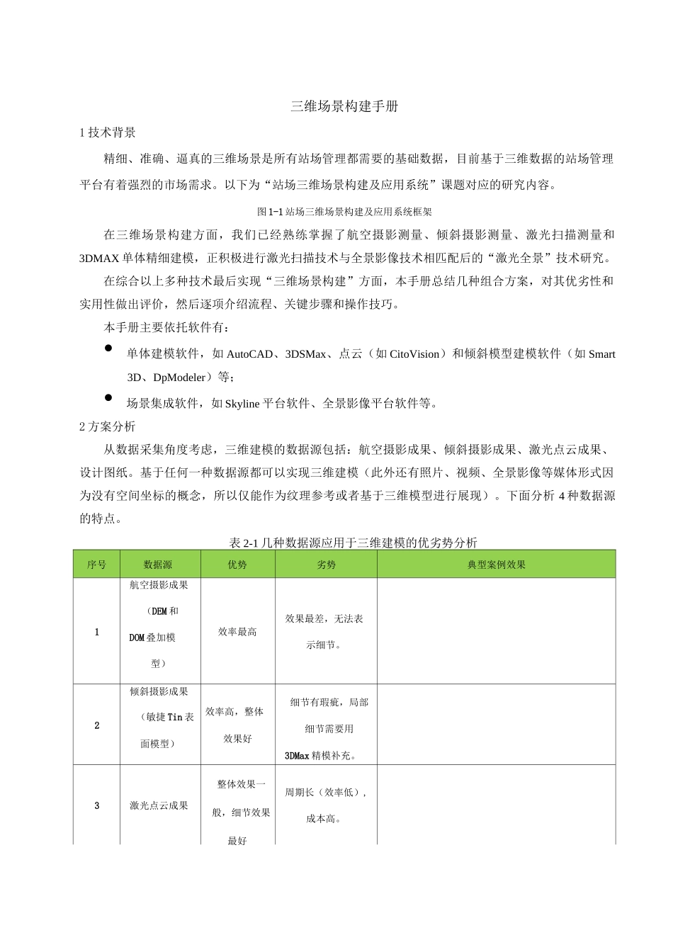 三维场景构建手册_第1页