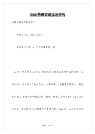 2024传媒公司实习报告_3