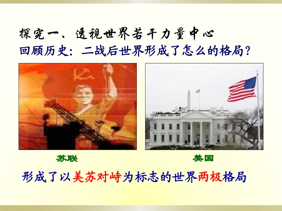 世界多极化：不可逆转：课件_第3页