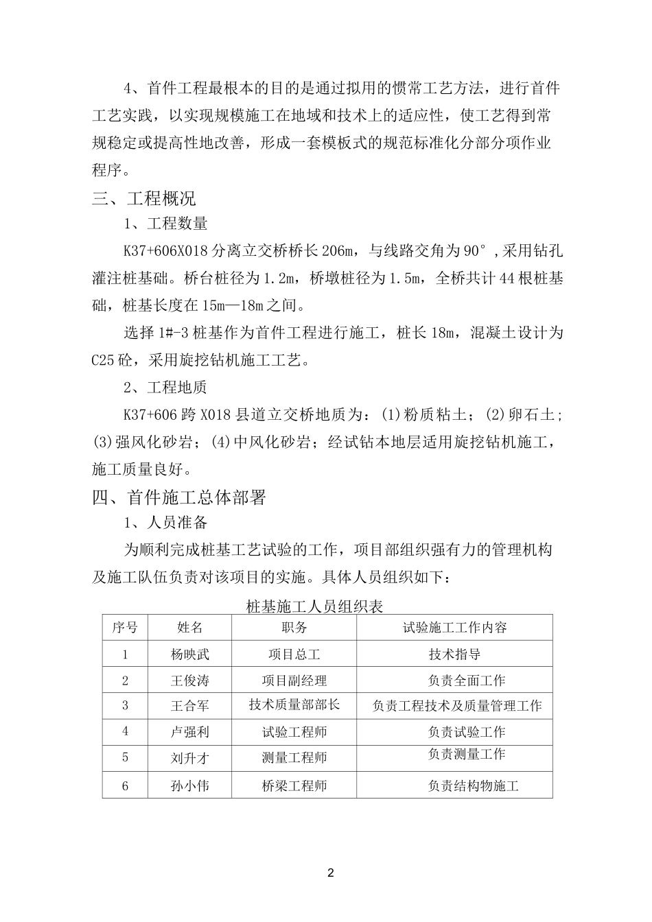 桩基首件施工方案_第2页