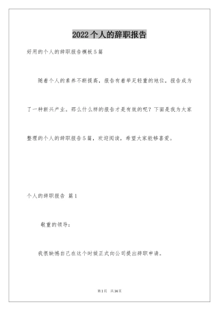 2024个人的辞职报告_162