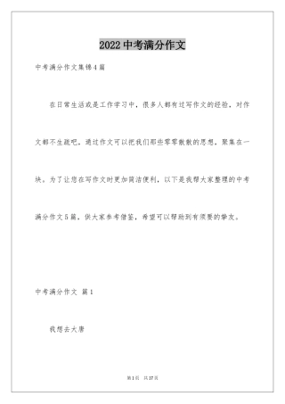 2024中考满分作文_106