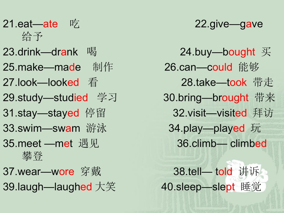 外研版（三起）五年级英语下册课件Module9Unit1(3)_第3页