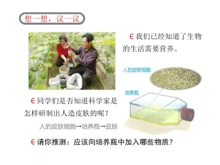 细胞的生活课件（新人教版七年级上）