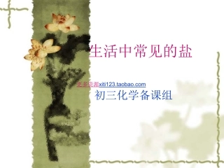 课题1、生活中常见的盐_课件