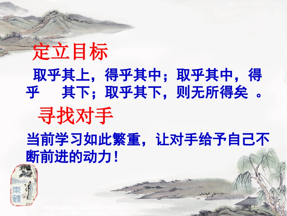 高一下期末目标班会_第3页