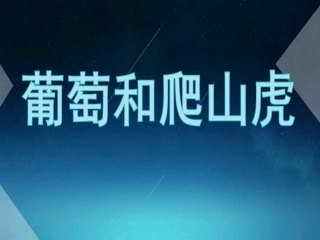 葡萄和爬墙虎