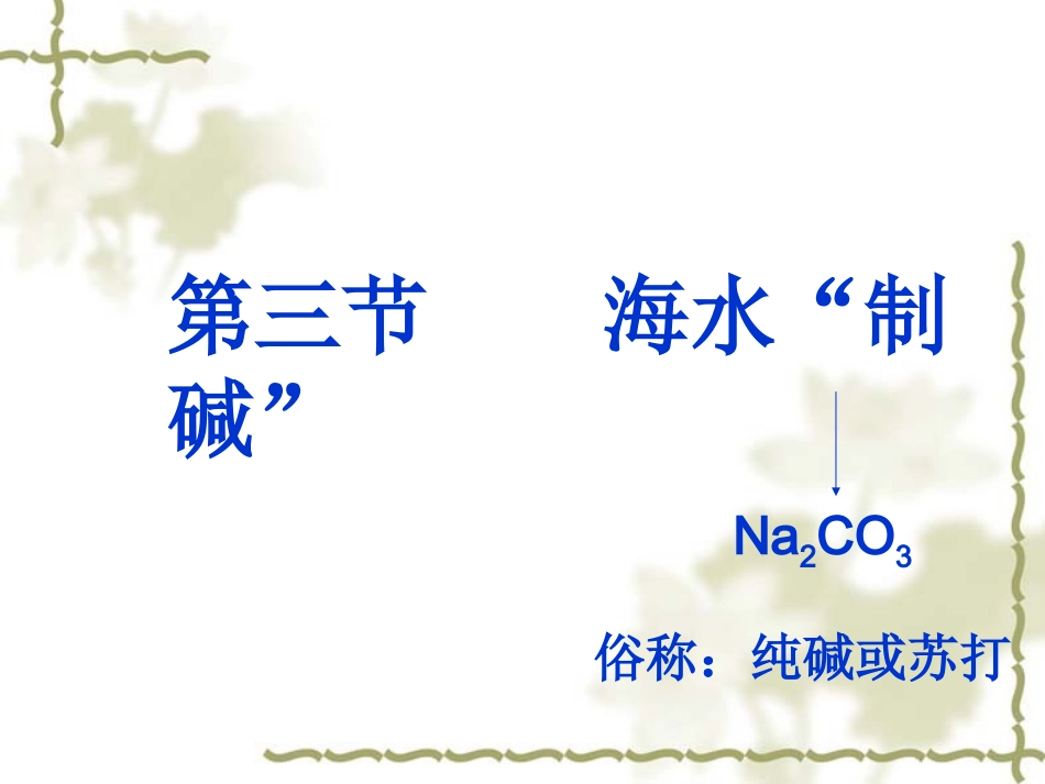 九年级化学63海水制碱课件_第2页