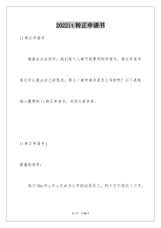 2024it转正申请书_7