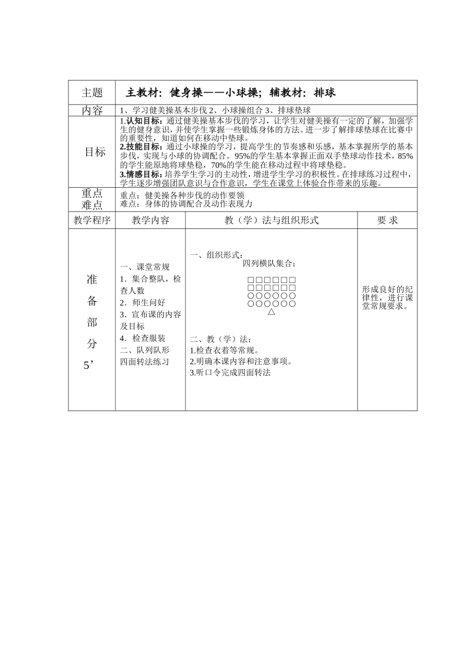 初中健美操排球公开课 (2)_第3页