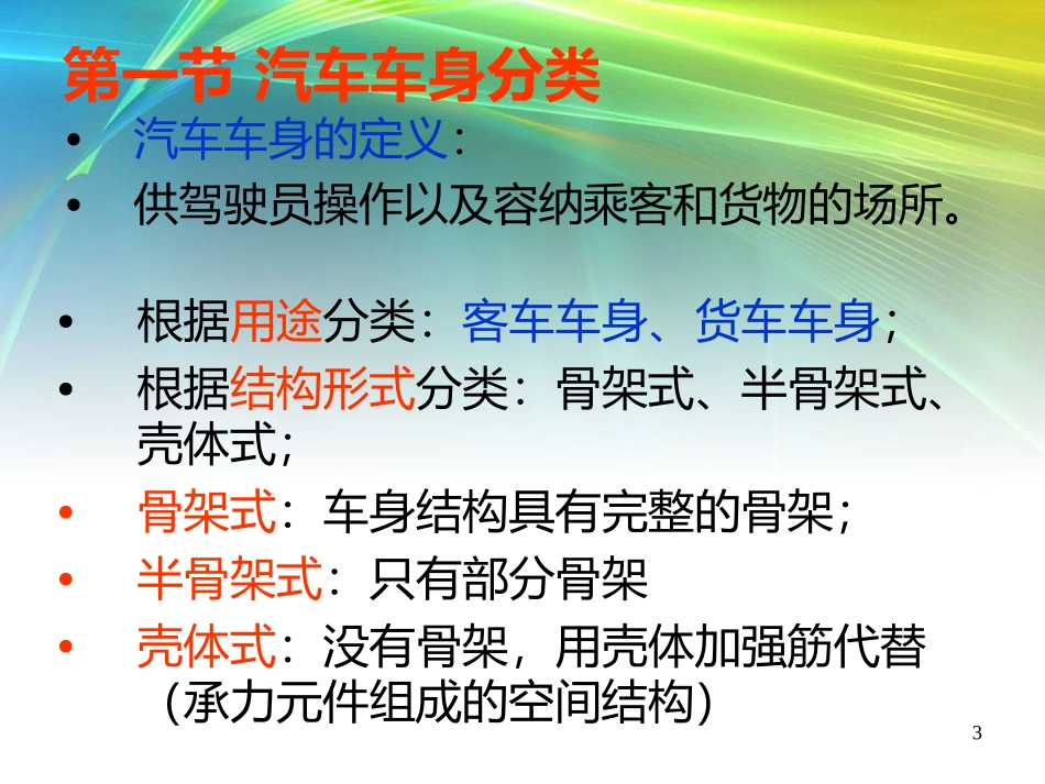 汽车车身结构分类_第3页