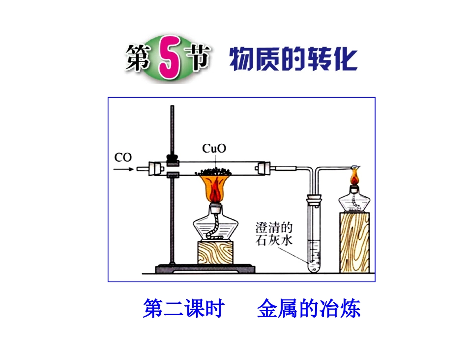 第5节物质的转化（第二课时）_第1页