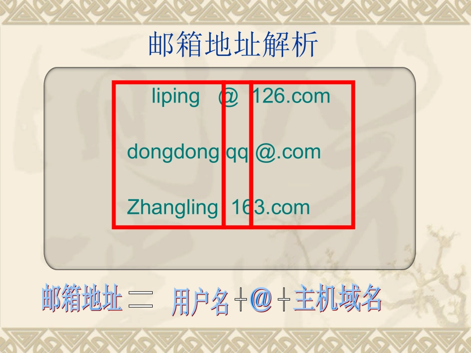 第四课网络信使课件_第1页