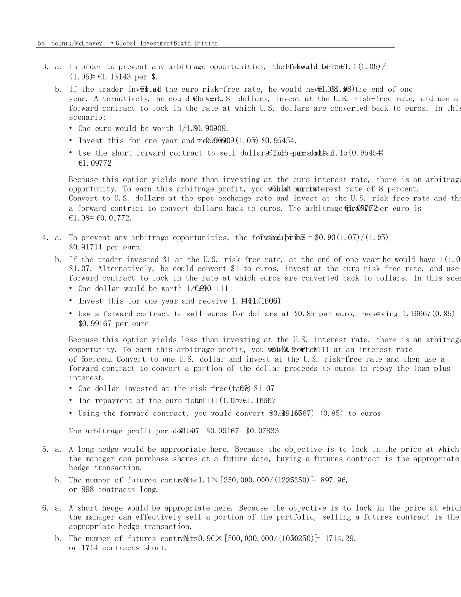 国际投资(第六版)在线解答手册(即课后习题答案) M10_SOLN8117_06_SM_C..._第2页