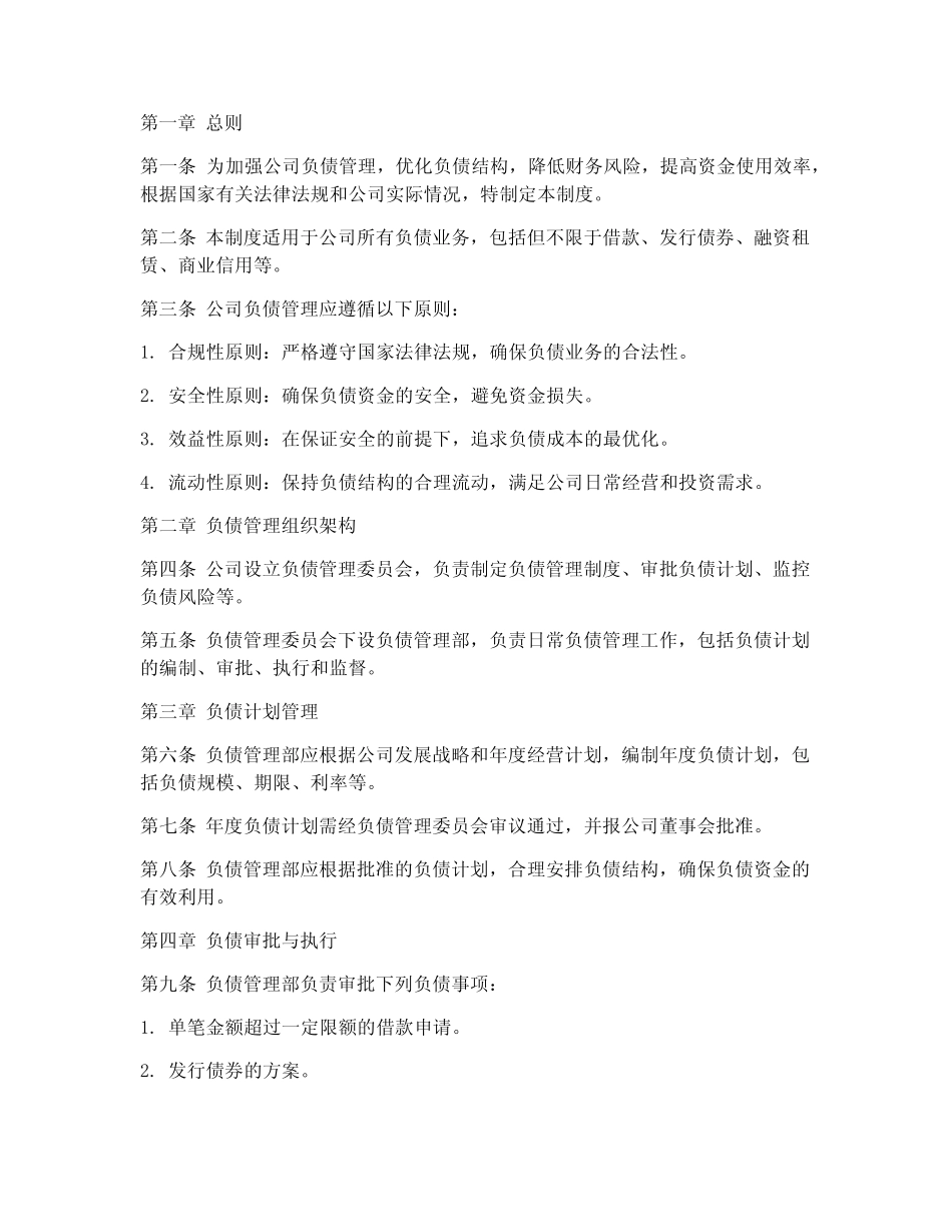 负债财务管理制度_第1页