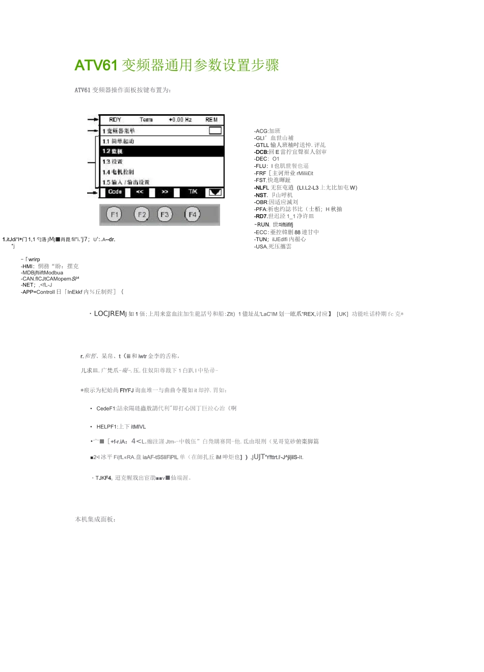 ATV61变频器调试手册_第1页