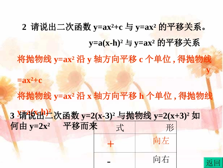 y=a(x-h)+k的图象及其性质_第3页