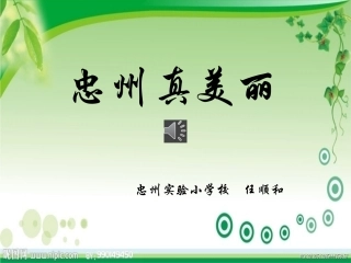 忠州真美丽(动画）（音）