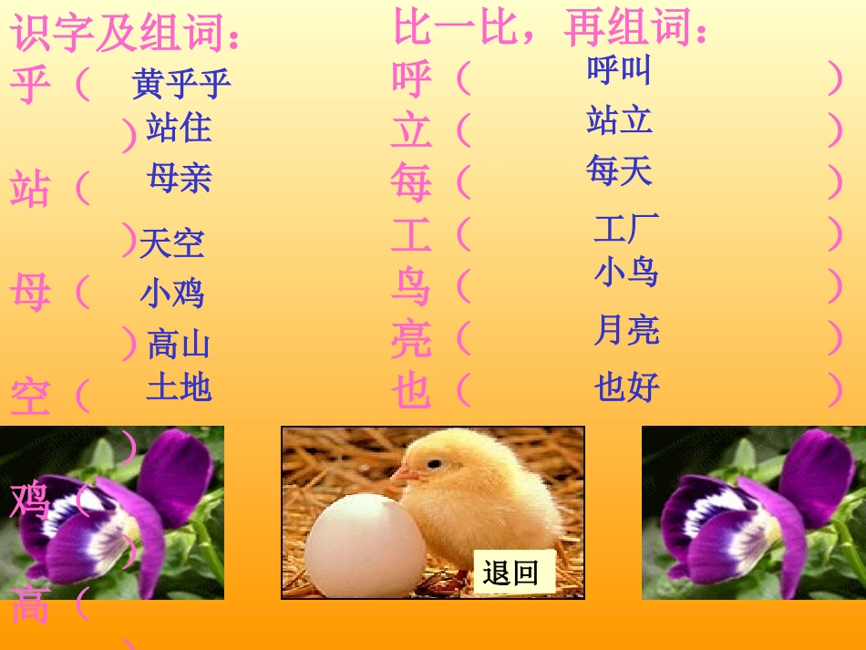 小学语文S版一年级下册《世界多美呀》课件_第3页