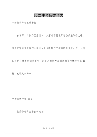 2024中考优秀作文_139